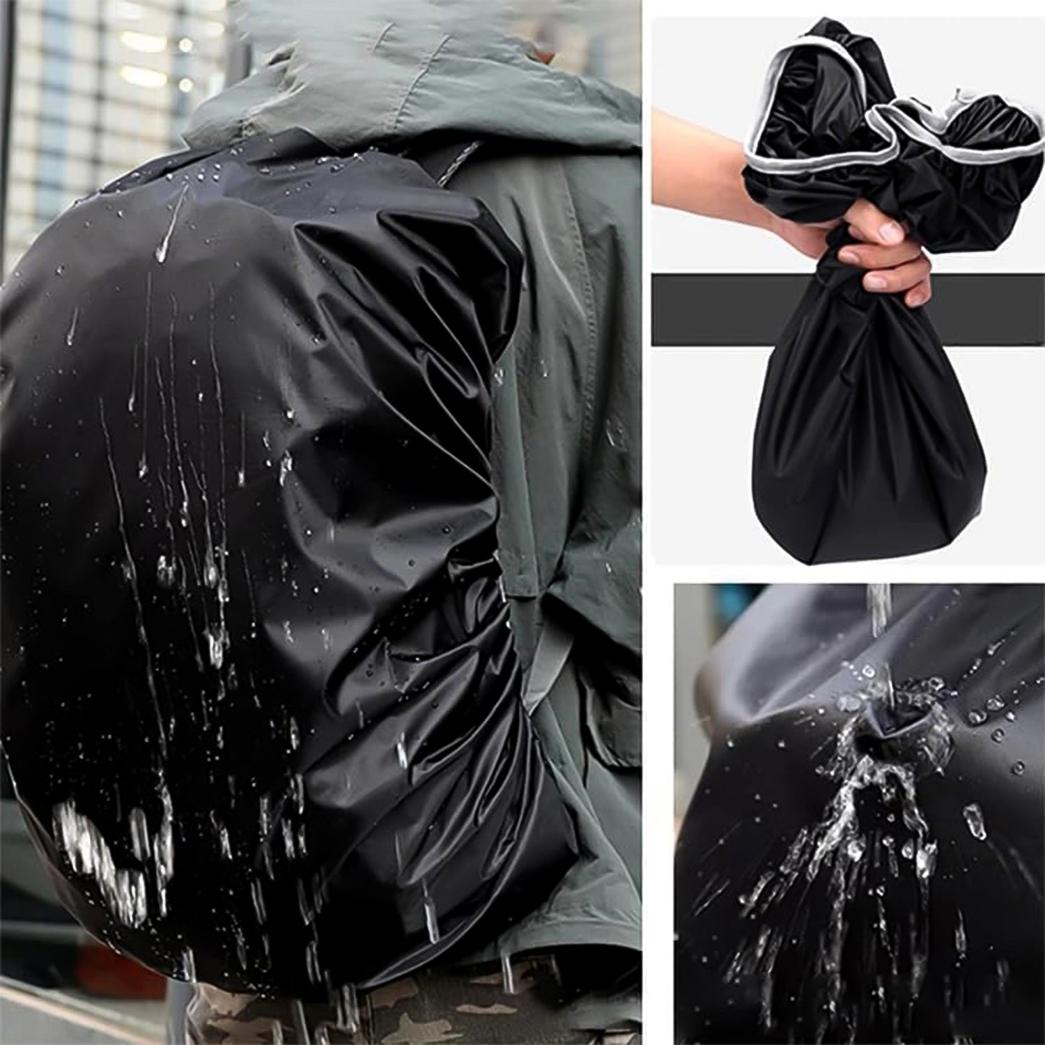 Waterproof Small Size Backpack Rain Cover (1 Pc) Waterproof Small Size Backpack Rain Cover (1 Pc)
